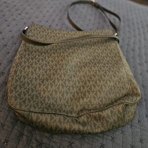 Michael Kors Monogram Shoulder Bag